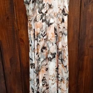 Calvin Klein Multi Color Long Dress